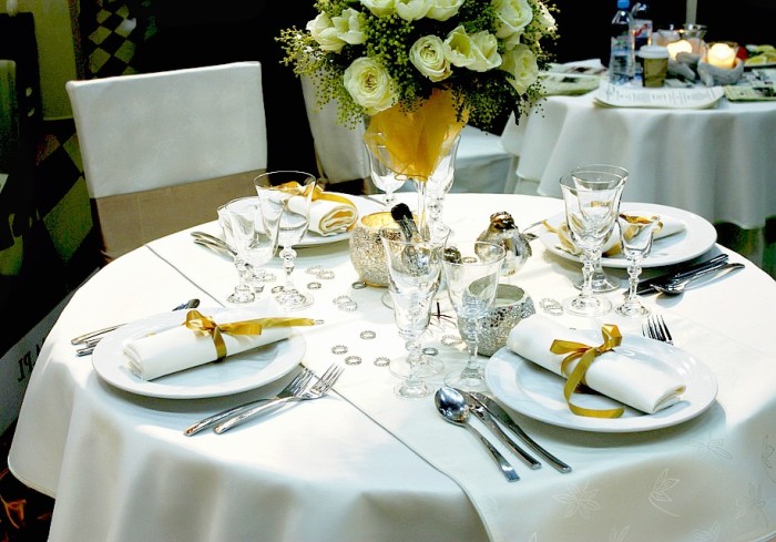 table de mariage