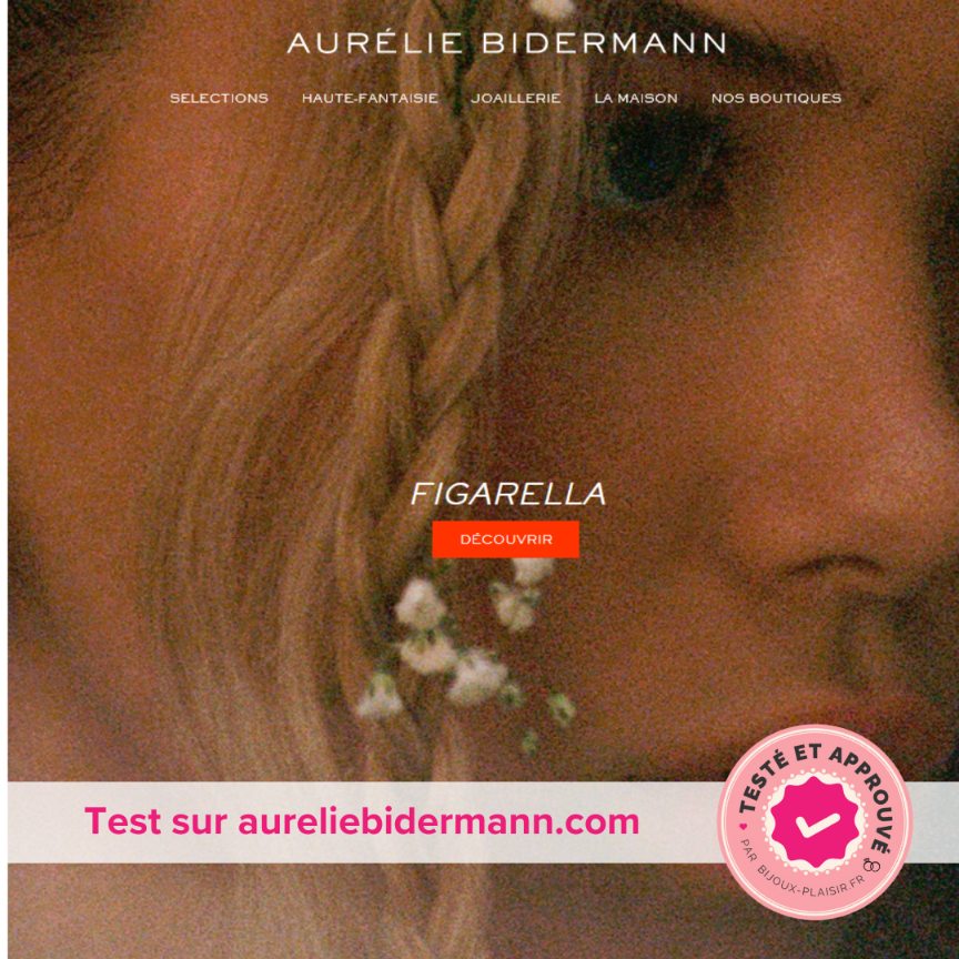 J&rsquo;ai testé le site de bijoux Aurélie Bidermann : Mon avis complet