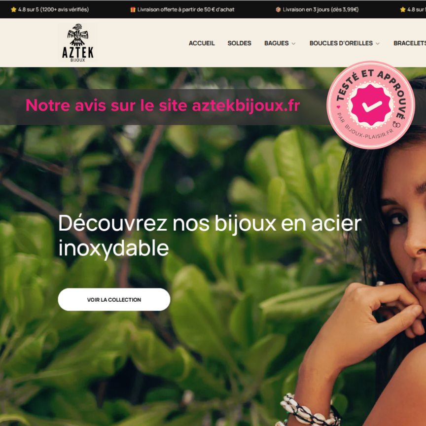 J&rsquo;ai testé le site Aztek Bijoux : Mon avis complet