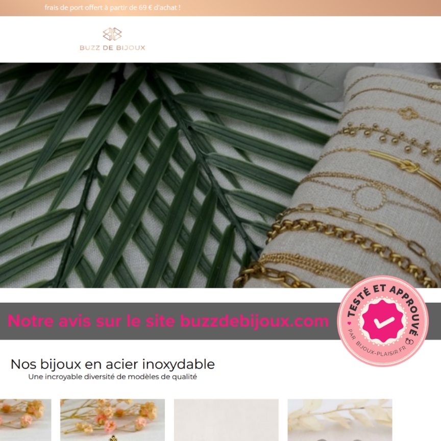 J&rsquo;ai testé le site Buzz de Bijoux : Mon avis complet