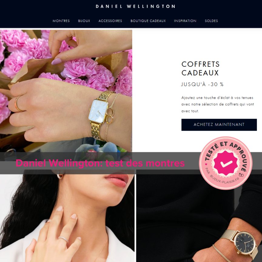 J&rsquo;ai testé le site de montre Daniel Wellington : Mon avis complet