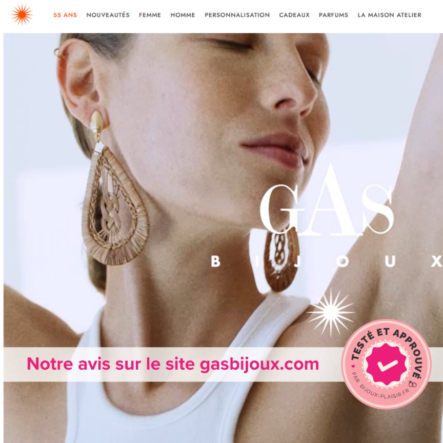 J&rsquo;ai testé le site Gas Bijoux : Mon avis complet