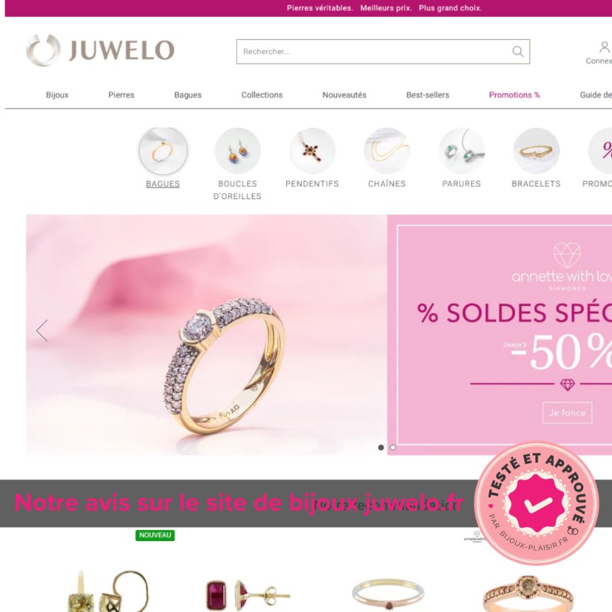 J&rsquo;ai testé le site de bijoux Juwelo : Mon avis complet