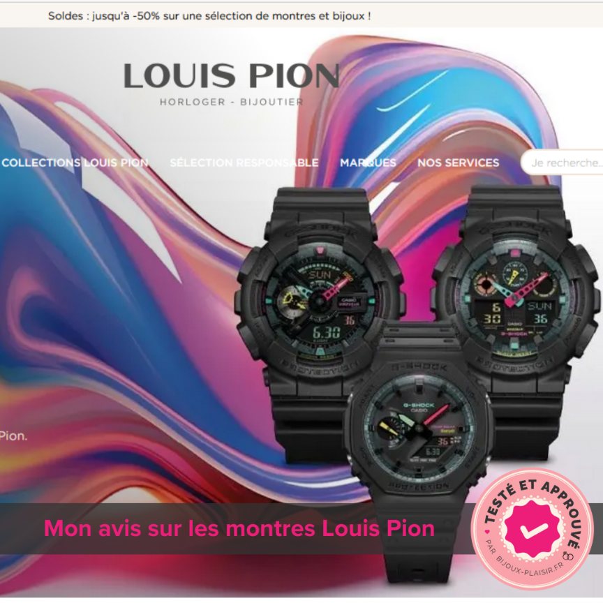 J&rsquo;ai testé le site de montre Louis Pion : Mon avis complet