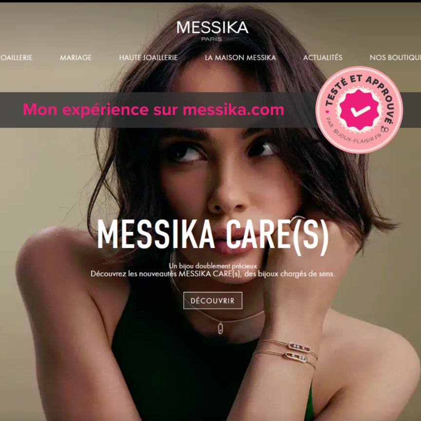 J&rsquo;ai testé le site de Messika : Mon avis complet